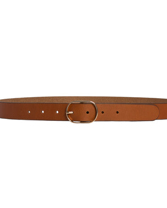 Marla Leather Belt Tobacco