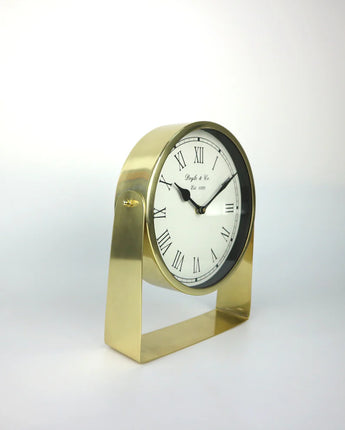 Colonial Clock Gold