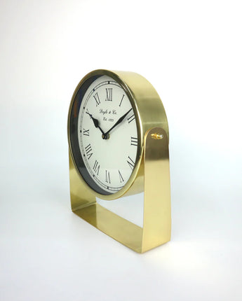 Colonial Clock Gold