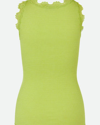 Iconic Silk Tank Vibrant Lime