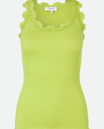 Iconic Silk Tank Vibrant Lime