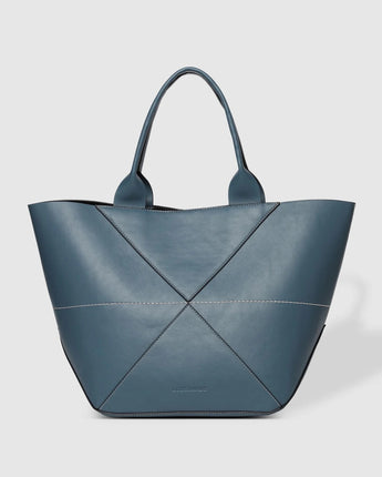 Roma Tote Bag Steel Blue