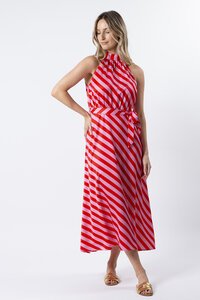 Clementine Dress Red & Pink