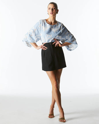 Avenue Top Chambray