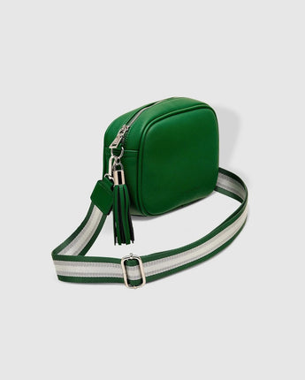 Jacinta Metallic Crossbody Bag Green