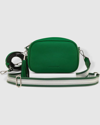 Jacinta Metallic Crossbody Bag Green