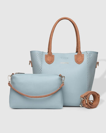 Dublin Tote Bag Wedgwood Blue (2 in 1)