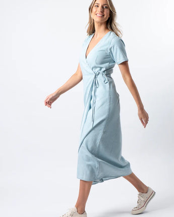 Como Dress Light Blue Wash