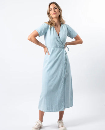 Como Dress Light Blue Wash