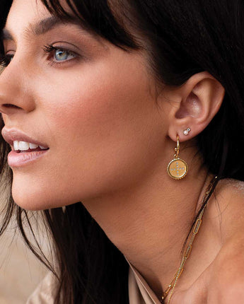 Halcyon Hoop Earrings Gold