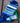 3 Socks in a box - Blue Green Combo