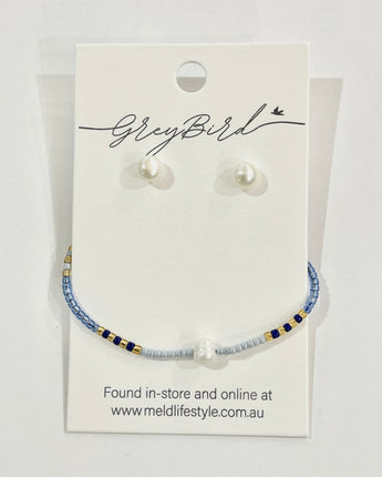 Greybird Fleur Bracelet Set Mist