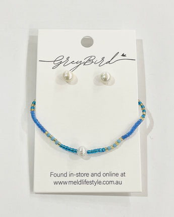 Greybird Fleur Bracelet Set Ocean