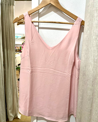 V Neck Cami Pink