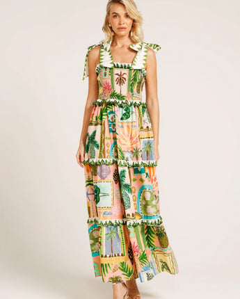 The Hannah Tiered Maxi Dress