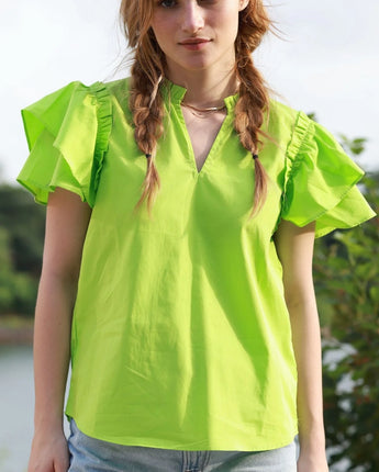 Dani Top Lime