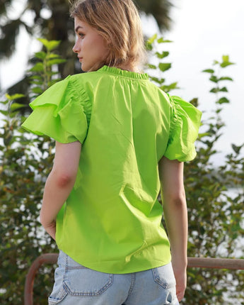 Dani Top Lime