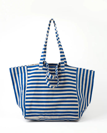 Shopper Bag Blue Stripe