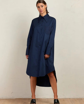 Shirt Dress Navy