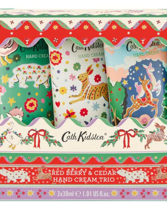 Cath Kidston Christmas Hand Cream Trio