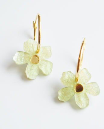 Wildflower Earrings Spearmint