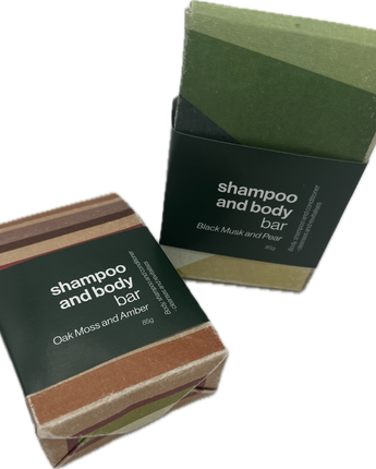 Botanix Shampoo & Body Bar Oak Moss & Amber