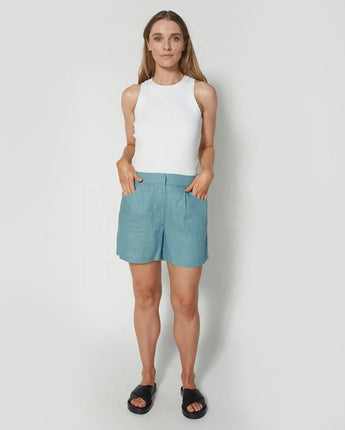 Bria Shorts Turkish Blue