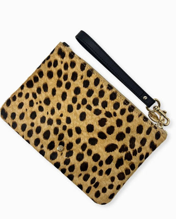 Emerson Leopard Clutch