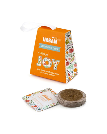 Wishing You Joy - Californian Poppy Seeds & Growing Medium