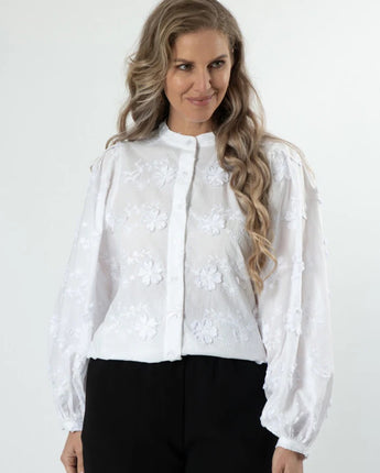 Greer Blouse White