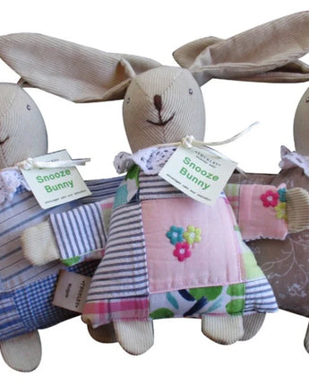 Snooze Bunny Green Gingham