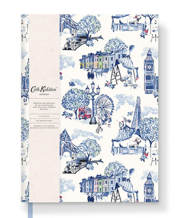 London Toile Clothbound Notebook