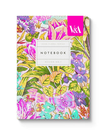 Neon Mawson Tulip Notebook A6