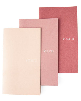 Pocket Notebook Pink Tones