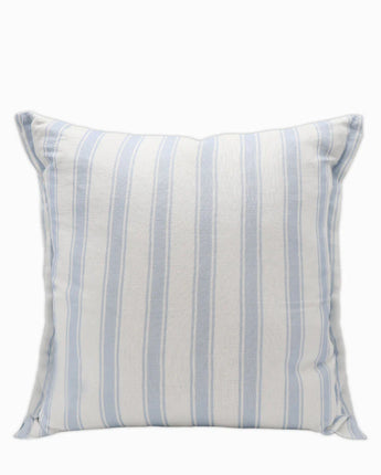 Blue Stripes Linen Cushion